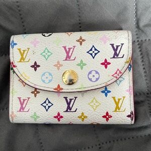 Louis Vuitton Murakami multicolor card holder